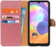 KHAZNEH Samsung Galaxy A31 Hoesje Portemonnee Book Case Roze afbeelding 1