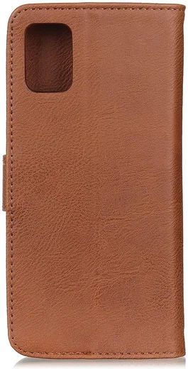 KHAZNEH Samsung Galaxy A31 Hoesje Portemonnee Book Case Bruin afbeelding 6