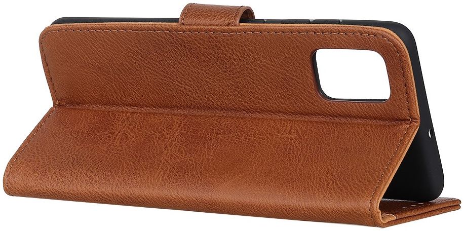 KHAZNEH Samsung Galaxy A31 Hoesje Portemonnee Book Case Bruin afbeelding 7