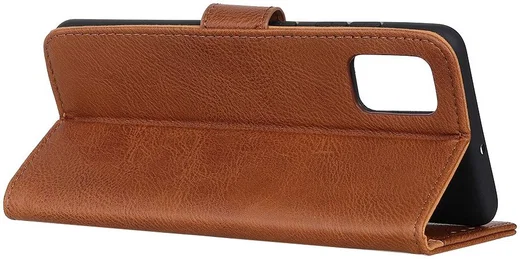 KHAZNEH Samsung Galaxy A31 Hoesje Portemonnee Book Case Bruin afbeelding 7