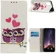 Samsung Galaxy A31 Hoesje Wallet Book Case met Uilen Print afbeelding 6
