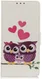 Samsung Galaxy A31 Hoesje Wallet Book Case met Uilen Print afbeelding 1