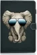 Samsung Galaxy Tab S6 Lite Portemonnee Hoesje met Olifant Print afbeelding 1