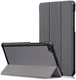Lenovo Tab E7 Tri-Fold Hoes Grijs afbeelding 1