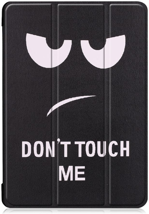Lenovo Tab M10 HD Gen 1 Hoes Tri-Fold Book Case Do Not Touch Me Print afbeelding 2