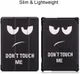 Lenovo Tab M10 HD Gen 1 Hoes Tri-Fold Book Case Do Not Touch Me Print afbeelding 4