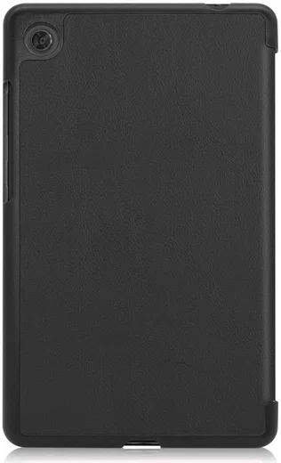 Lenovo Tab M7 Hoesje Tri-Fold Book Case met Standaard Zwart afbeelding 11