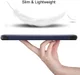 Lenovo Tab M7 Hoesje Tri-Fold Book Case met Standaard Blauw afbeelding 3