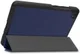 Lenovo Tab M7 Hoesje Tri-Fold Book Case met Standaard Blauw afbeelding 7