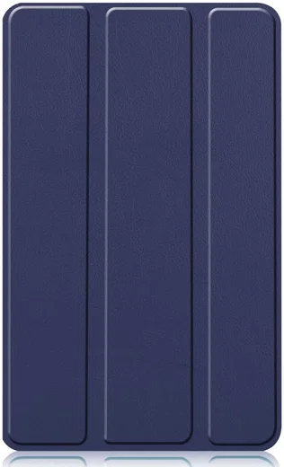 Lenovo Tab M7 Hoesje Tri-Fold Book Case met Standaard Blauw afbeelding 2
