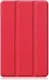 Lenovo Tab M7 Hoesje Tri-Fold Book Case met Standaard Rood afbeelding 2