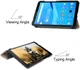 Lenovo Tab M7 Hoesje Tri-Fold Book Case met Standaard Roze Goud afbeelding 4