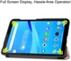 Lenovo Tab M7 Hoesje Tri-Fold Book Case met Standaard Roze Goud afbeelding 5