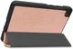Lenovo Tab M7 Hoesje Tri-Fold Book Case met Standaard Roze Goud afbeelding 7