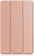 Lenovo Tab M7 Hoesje Tri-Fold Book Case met Standaard Roze Goud afbeelding 2