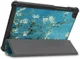 Lenovo Tab M8 Hoesje Tri-Fold Book Case met Flower Print afbeelding 7