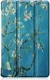 Lenovo Tab M8 Hoesje Tri-Fold Book Case met Flower Print afbeelding 2