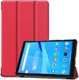 Lenovo Tab M8 Hoesje Tri-Fold Book Case met Standaard Rood afbeelding 1