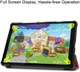 Lenovo Tab M8 Hoesje Tri-Fold Book Case met Standaard Rood afbeelding 4