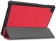 Lenovo Tab M8 Hoesje Tri-Fold Book Case met Standaard Rood afbeelding 6