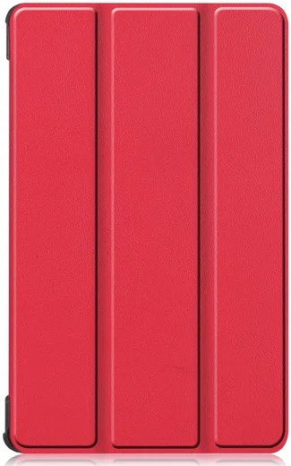 Lenovo Tab M8 Hoesje Tri-Fold Book Case met Standaard Rood afbeelding 8