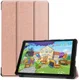 Lenovo Tab M8 Hoesje Tri-Fold Book Case met Standaard Roze Goud afbeelding 1