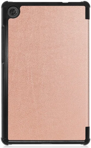 Lenovo Tab M8 Hoesje Tri-Fold Book Case met Standaard Roze Goud afbeelding 7