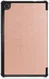 Lenovo Tab M8 Hoesje Tri-Fold Book Case met Standaard Roze Goud afbeelding 7