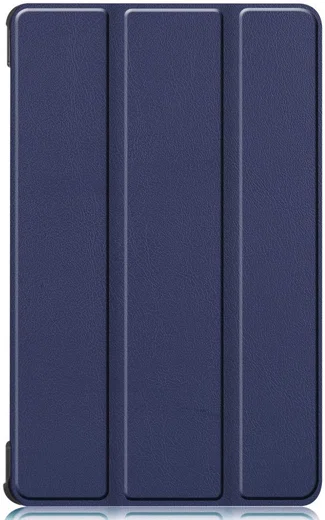 Lenovo Tab M8 Hoesje Tri-Fold Book Case met Standaard Donkerblauw afbeelding 8