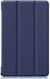 Lenovo Tab M8 Hoesje Tri-Fold Book Case met Standaard Donkerblauw afbeelding 8