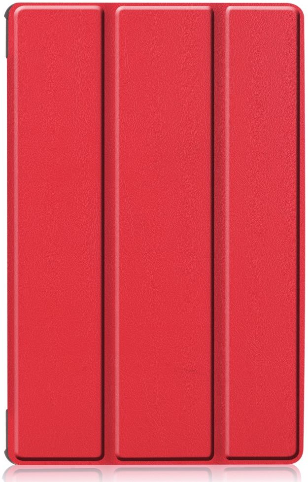 Lenovo Tab M10 Plus / FHD Plus Hoes Book Case Tri-Fold Rood afbeelding 2