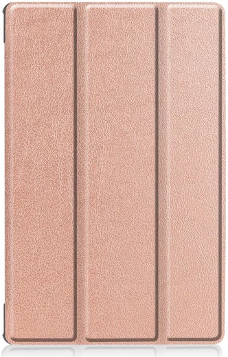 Lenovo Tab M10 Plus / FHD Plus Hoes Book Case Tri-Fold Roze Goud afbeelding 2