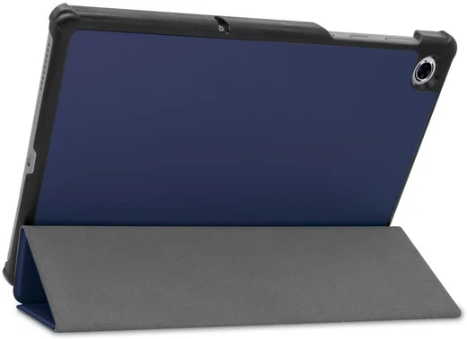 Lenovo Tab M10 Plus / FHD Plus Hoes Book Case Tri-Fold Blauw afbeelding 9