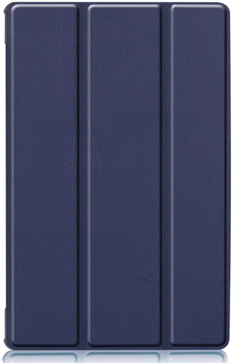 Lenovo Tab M10 Plus / FHD Plus Hoes Book Case Tri-Fold Blauw afbeelding 2