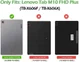 Lenovo Tab M10 Plus / FHD Plus Hoes Tri-Fold met Do Not Touch Me Print afbeelding 4