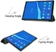 Lenovo Tab M10 Plus / FHD Plus Hoes Tri-Fold met Do Not Touch Me Print afbeelding 6