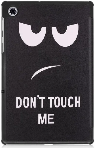 Lenovo Tab M10 Plus / FHD Plus Hoes Tri-Fold met Do Not Touch Me Print afbeelding 10