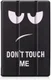 Lenovo Tab M10 Plus / FHD Plus Hoes Tri-Fold met Do Not Touch Me Print afbeelding 2