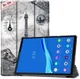 Lenovo Tab M10 Plus / FHD Plus Hoes Tri-Fold met Eiffeltoren Print afbeelding 1