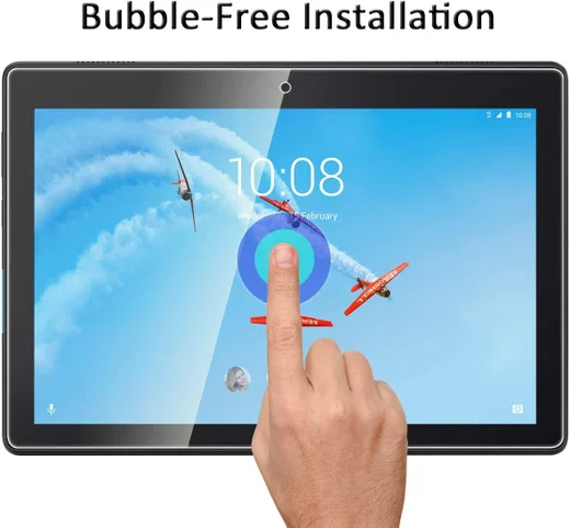Lenovo Tab E10 Screen Protector Ultra Clear Display Folie afbeelding 2