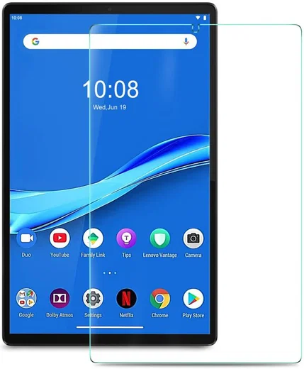 Lenovo Tab M10 Plus / FHD Plus Tempered Glass Screen Protector Clear afbeelding 1