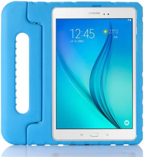 Samsung Galaxy Tab S5e Kinder Tablethoes met Handvat Blauw afbeelding 1