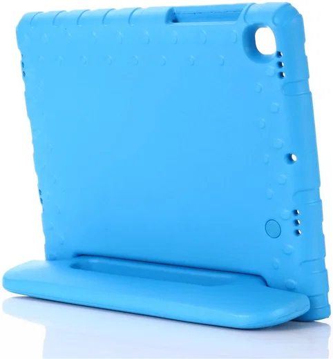 Samsung Galaxy Tab S5e Kinder Tablethoes met Handvat Blauw afbeelding 7
