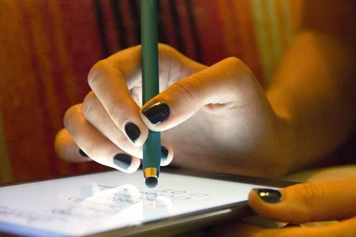 Adonit Mark Stylus Blauw afbeelding 3