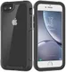 Vivid iPhone 7/ 8 / SE (2020/2022) Protectie Hoesje Transparant Zwart afbeelding 1