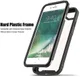 Vivid iPhone 7/ 8 / SE (2020/2022) Protectie Hoesje Transparant Zwart afbeelding 3