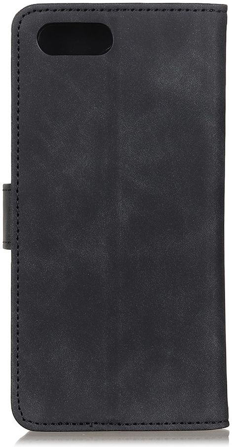 KHAZNEH iPhone 7/8/SE 2020/2022 Hoesje Retro Wallet Book Case Zwart afbeelding 3