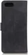 KHAZNEH iPhone 7/8/SE 2020/2022 Hoesje Retro Wallet Book Case Zwart afbeelding 3