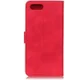 KHAZNEH iPhone 7/8/SE 2020/2022 Hoesje Retro Wallet Book Case Rood afbeelding 6