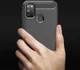 Samsung Galaxy M21 Hoesje Geborsteld TPU Zwart afbeelding 3